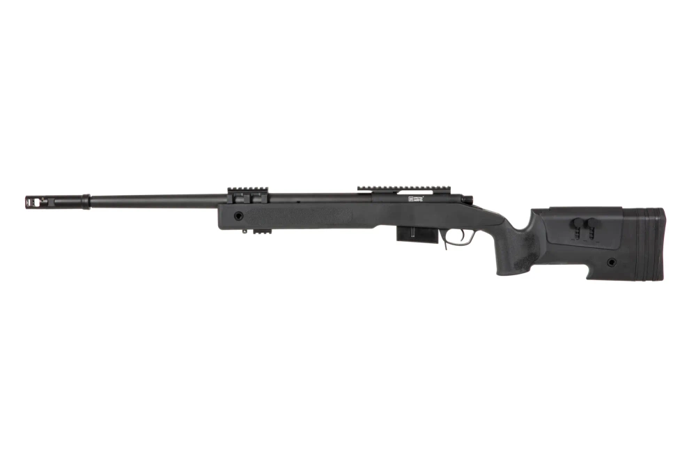Sniper S03 Réplica de rifle de francotirador nueva versión High Velocity Negra