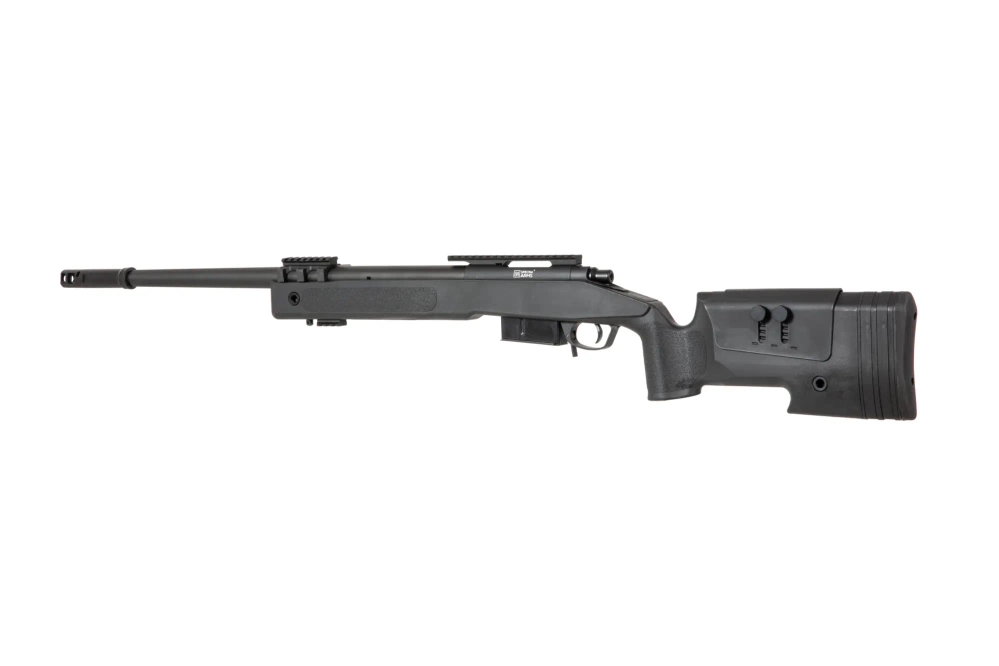 Sniper S03 Réplica de rifle de francotirador nueva versión High Velocity Negra - Imagen 2