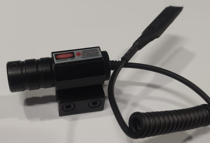 Laser rojo pistola