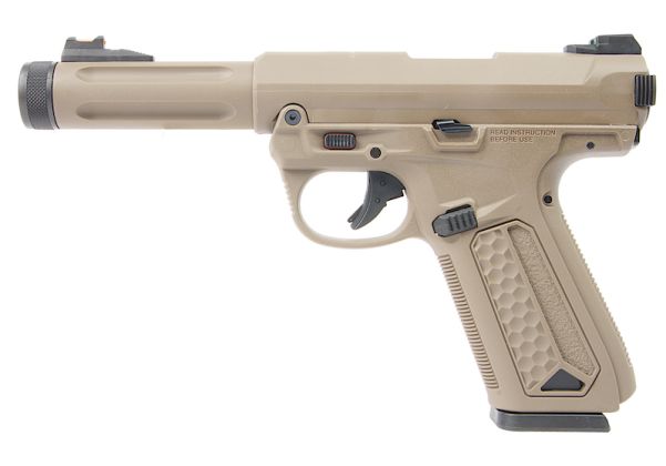 Action Army AAP01 Airsoft GBB Pistol - FDE