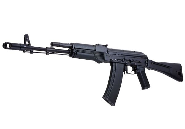 CYMA AK74M Airsoft AEG Rifle w/ Folding Stock - Black (Metal)(CM040C)
